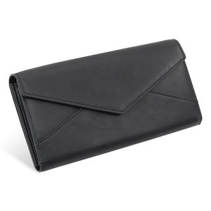 กระเป๋าสตางค์ทรงยาวสำหรับผู้หญิงกระเป๋าสตางค์ PU แบบติดกระดุมสำหรับผู้หญิงปรับแต่งได้ - Product Image 2