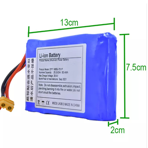 Un38.3 18650-7s1p 리튬 이온 배터리 팩 25.2V 2200mAh 미니 전동 스케이트보드용 2.2Ah/55.44Wh 18650 리튬 이온 배터리 팩 MSDS - Product Image 4