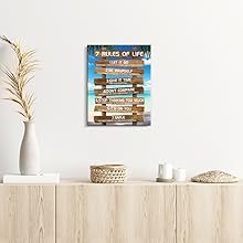 Trang chủ phòng Tắm Vải tường nghệ thuật mộc mạc vui quy tắc nhà vệ sinh in dấu hiệu đóng khung gỗ nền phòng tắm hình ảnh tác phẩm nghệ thuật trang trí nhà - Product Image 6