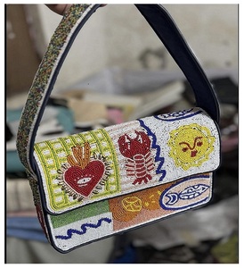 Bolso de hombro de cuero vintage, bolso bohemio impermeable de primera calidad con cadenas para mujer - Product Image 3