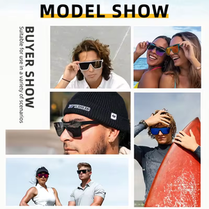 Lmamba Nieuwe Designer Zonnebril Mannen Zwart Mode Vierkant Spiegel Retro Bril Urban Vrouwen Custom Gafas De Sol 2024 - Product Image 4