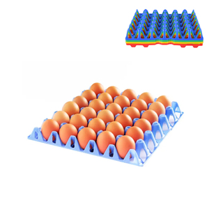 30 <b>Plastic</b> Cell Egg Trays Chicken Egg Packaging Container Tray for Chicken Farm and Hen House All Kinds of <b>Plastic</b> Egg <b>Crate</b> - Product Image 1