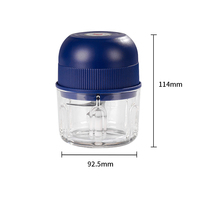 Draagbare Elektrische Type-C Keuken Chopper Mini Food Cutter Fruit Groenten Salade Sla Gember Ook Vlees Vleesmolen Knoflooksnijder