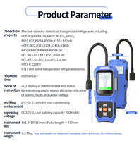 Detector de Fugas de Refrigerante Infrarrojo para Mantenimiento de Aire Acondicionado de Automóviles, Pantalla LCD, Protección IP67 para Refrigerante R454b FLA-BDT20
