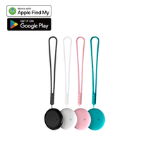 Çocuklar için Çift Sistemli GPS İzleyici Etiketleri Bul Beni Ağızla Bul (Find My Network) IOS Android Kayıp Önleyici Akıllı Etiket