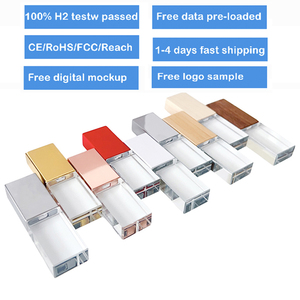 Ánh sáng lên thủy tinh USB thiết bị laser khắc tùy chỉnh nhiếp ảnh món quà cưới 2.0 CLE USB 8GB 16GB 32GB 64 GB <span class=keywords><strong>Flash</strong></span> Memory Stick - Product Image 2