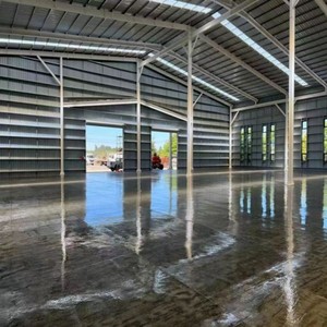 Atelier préfabriqué en acier galvanisé, structure métallique à <span class=keywords><strong>grande</strong></span> portée, conception industrielle et commerciale - Product Image 4