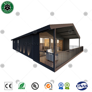 บ้านคอนเทนเนอร์สำเร็จรูปขนาด 40 ฟุต 30 ฟุต 20 ฟุต แบบขยายได้ โครงสร้างเหล็กเบา พับเก็บได้ บ้านสำเร็จรูปขนาดเล็ก บ้านวิลล่าแบบพับได้ บ้านโมดูลาร์แบบพับได้ - Product Image 2