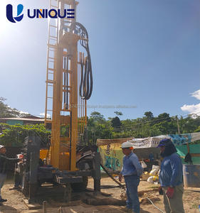 Prix usine 2025 Type de roue Machine de forage de puits d'eau 180m-400m forage de forage 380v moteur 220v composants de noyau de moteur - Product Image 1