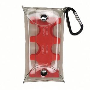 กระเป๋าใส่เหรียญพีวีซีขนาดเล็กแบบพกพาพร้อมที่จ่ายเหรียญและคลิปหนีบเหรียญแบบญี่ปุ่นสำหรับสะสมและจัดเก็บ - Product Image 3