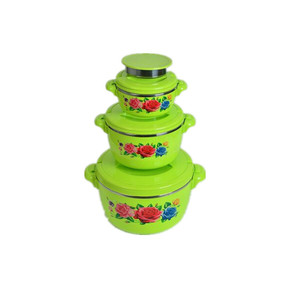 Boîte à <span class=keywords><strong>Lunch</strong></span> Portable rond, <span class=keywords><strong>Thermos</strong></span> personnalisé de 4 pièces en acier inoxydable - Product Image 2
