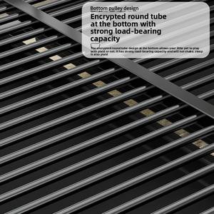 Katı desen <span class=keywords><strong>Metal</strong></span> kapalı evcil hayvan kafesi için orta büyük köpekler için Golden Retriever Toilet çoban ile küçük köpek tuvalet yan - Product Image 2