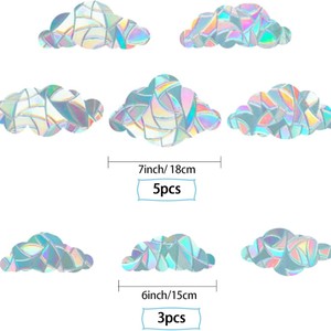 Adesivo da finestra con prisma arcobaleno, effetto elettrostatico, decorazione da parete <span class=keywords><strong>di</strong></span> lusso per la casa - Product Image 6