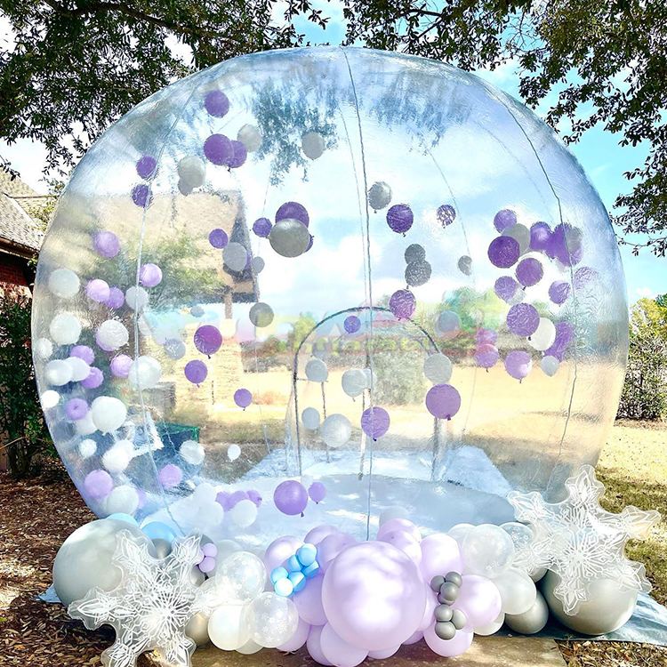 Commercial Transparent Bouncy House Outdoor Party