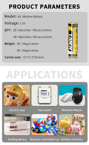 Battery Aa Alkaline Aa Super Power Batteries 1.5v Lr6 Alkaline Battery for Toys - Product Image 5