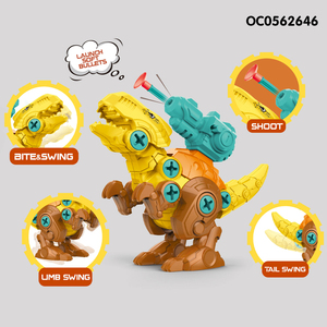 Stem toys-producto educativo de plástico, ensamblaje de dinosaurios - Product Image 2