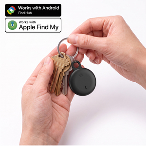 Localizador GPS Android de Doble Sistema para Cuidado de Mayores, Niños y Llaveros, con Etiqueta de Moneda Reemplazable Antipérdida - Product Image 3