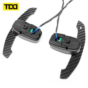 Palancas de cambio magnéticas de fibra de carbono TDD para Mercedes-Benz W176 W246 W204 W212 C117 W218 W166 X156 X166 - Product Image 3
