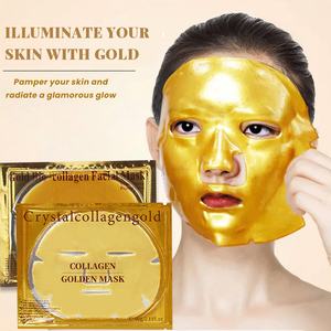 Mascarilla Facial de <span class=keywords><strong>Oro</strong></span> 24K Antienvejecimiento y Reafirmante de la Piel Mascarilla Facial de Colágeno - Product Image 1