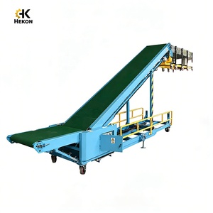 HEKON Mobil Bantlı Konveyör Yükleme ve Boşaltma Kamyon Konveyör Bandı Otomatik Hareketli Konteyner Kamyon Bantlı Makaralı Konveyör - Product Image 3