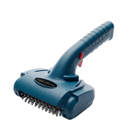 Brosse électrique pour barbecue 7,4 V avec batterie intégrée de 2000 mAh et chargement Type C pour le nettoyage des résidus sur les grilles de barbecue sans fil