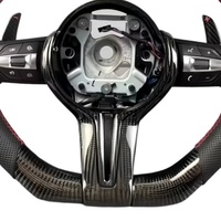 Volant en fibre de carbone LED pour BMW F30 F10 F15 F36 F20 F22 F25 F32 M3 M4 M5 X5 E46 E60 E70 E90 E91 E92 M Sports