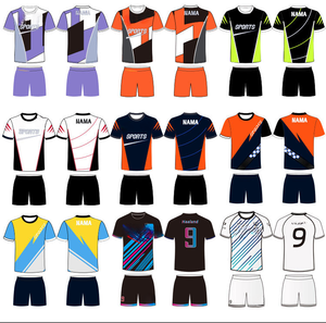 Maillot de football unisexe OEM à manches courtes pour l'université, respirant, imprimé, tenue d'été, hauts de survêtement, option grandes tailles - Product Image 6