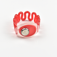 Bracelet porte-clés Dallas Zhizaibide TM1990A-F5 (ABS, acier inoxydable, étanche, carte de contact protocole 1-Wire) pour contrôle d'accès LH-TMWD