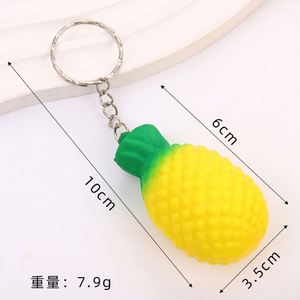 Porte-clés jouet en forme de maïs, lot en vrac, anti-stress, pour sacs, cadeaux de fête, promotionnels, en forme de fruits et légumes - Product Image 4