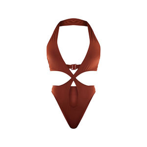 CHIYI Private Label Shiny Bikini Custom Sexy Ruffle Swimwear High Quality Wholesale Custom Swimsuit - Product Image 1