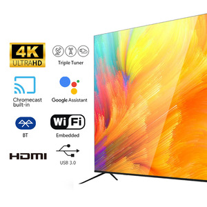 Super promotion Téléviseur intelligent sans cadre 55 pouces Écran plein Téléviseur 4K LED Android Smart TV 65 75 85 pouces Televisores Inteligentes - Product Image 2
