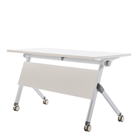 Bureau d'étude mural extensible en métal simple et commercial, bureau portable pour ordinateur portable