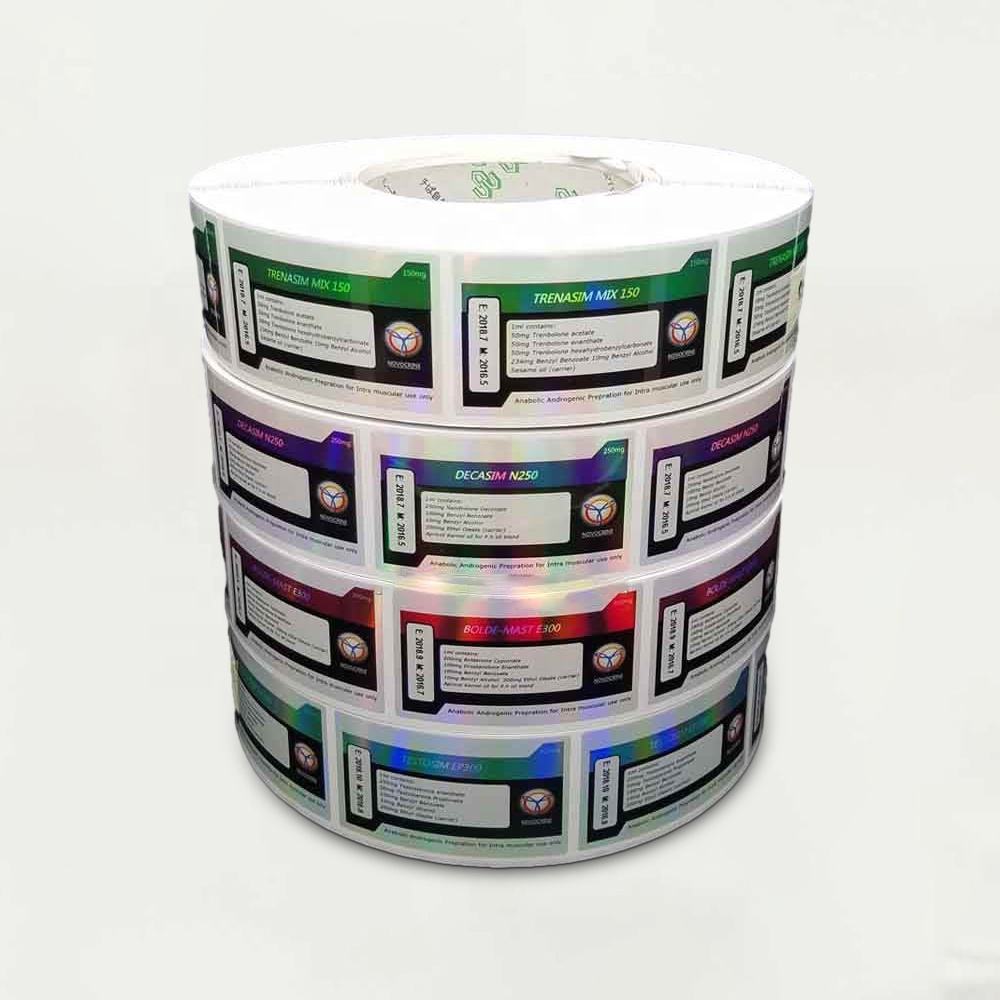 Die cut printing sticker