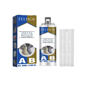 Pâte de réparation métallique 2-en-1 industrielle, colle AB pour moulage, scellant résistant à la chaleur, agent de réparation de défauts par <span class=keywords><strong>soudure</strong></span> à <span class=keywords><strong>froid</strong></span>, colle puissante - Product Image 1