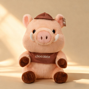 Peluche de Jabalí de Peluche con Logotipo Personalizado, Color Maillard, Juguete de Peluche de Sus Scrofa, Muñeco de Peluche, Almohada de Peluche para Bebés, Regalos para Niños - Product Image 5