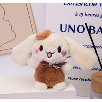 Porte-clés en peluche ours en peluche super doux, personnalisable avec logo, vente en gros, cadeaux commémoratifs pour anniversaires et événements festifs