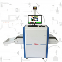 Scanner à rayons X de haute technologie Équipement de protection de sécurité Carte d'embarquement efficace des bagages Comptage Machines de balayage de criblage