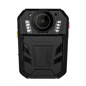 Long Battery Working Time Auto Exposure Infrared Night Vision Body Worn Camera Loop Recording Remote Control