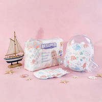 Culottes jetables en coton à imprimé unique Besuper pour adultes et bébés