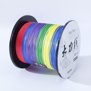SNEDA PE X9 X12 500m 1000m lenza intrecciata Gary/macchie multicolori <span class=keywords><strong>due</strong></span> colori Super Pull lenza da pesca - Product Image 2