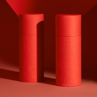 Luxuriöse Kosmetik-Zylinderflasche für Ätherische Öle Hautpflege Parfüm Umweltfreundliche Anpassbare Kraftpapier-Röhrenverpackung Gesichtscreme
