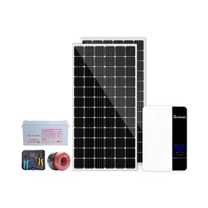 ソーラーパネルシステム3KVA家庭用グリッドシステム3kwバッテリーキット付き