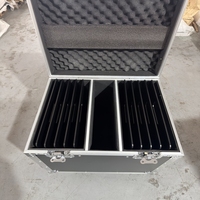 Flight case LED sur mesure pour protection de téléviseurs 55, 65 et 75 pouces, antichoc