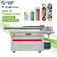 LETOP 3D-Handyhüllen-Druckmaschine Digitaler Plotter für Acryl UV-Flachbett-Tintenstrahldrucker 3D-Drucker Kleiner Mini-UV-6090-Drucker