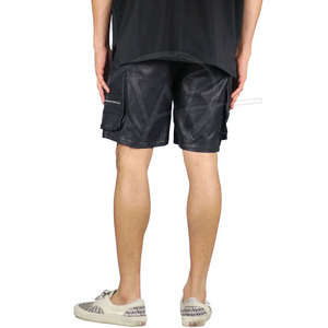 Pantalones Cortos de Cuero para Hombre al por Mayor, Personalizados, de Cintura Media, Secado Rápido, Transpirables, Ecológicos, de Alta Calidad y Precio Económico - Product Image 3