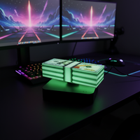 Lámpara de Dinero Magnética Levitante 3D Moderna, Lámpara LED de Billetes de Dólar, Base Giratoria, Decoración de Escritorio de Oficina, Regalo de Prosperidad