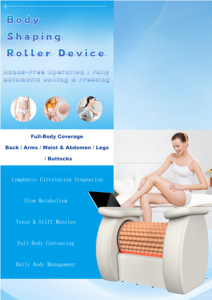 Fauteuil de massage à rouleaux automatique pour drainage lymphatique complet du corps, machine de remodelage corporel, réduction de la cellulite, relaxation musculaire pour salon et salle de sport - Product Image 4