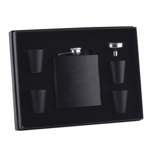 ชุดของขวัญหนังใส่สะโพกทำจากสเตนเลสสตีลสีดำ - Product Image 4