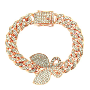 Hot Selling Personalization Simple Design Multiple Models Alloy Butterfly <b>Bracelets</b> Hiphop Style Men's Necklaces Fashion Jewelry - Product Image 4