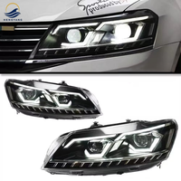 Nouveaux phares LED dynamiques pour B7 2011-2015, 6000K 12V 10000 Lumens 70W, lentille de projecteur pour retrofit/mise à niveau
